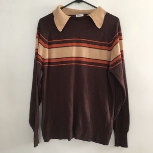 Vintage collared sweater